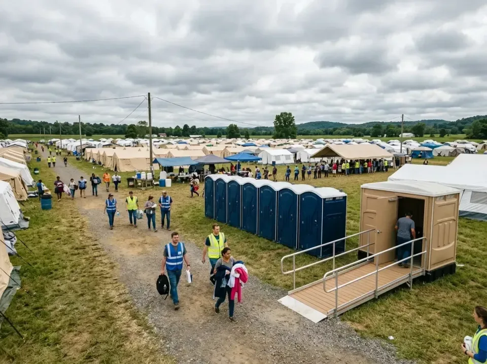 disaster-relief-camp-restrooms-010 — frequently asked questions, Dumpster & Portable Bathrooms Rental in Posen, IL